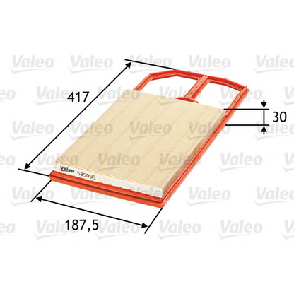 Foto Luftfilter VALEO 585095