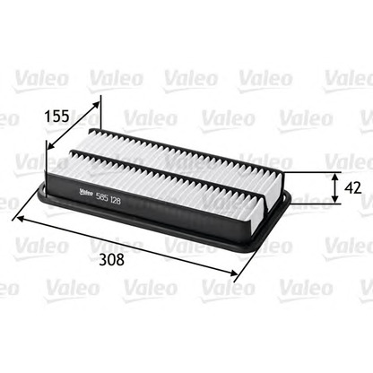 Photo Filtre à air VALEO 585128