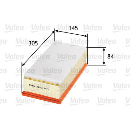 Photo Air Filter VALEO 585145