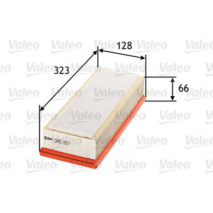 Photo Filtre à air VALEO 585157