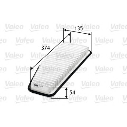 Photo Filtre à air VALEO 585240