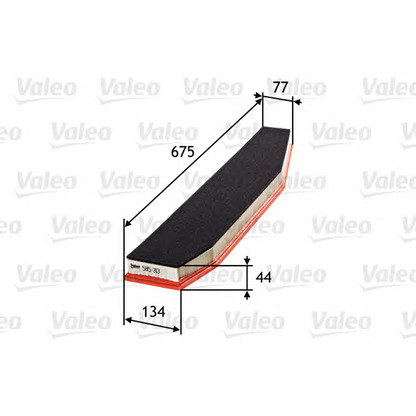 Photo Filtre à air VALEO 585313