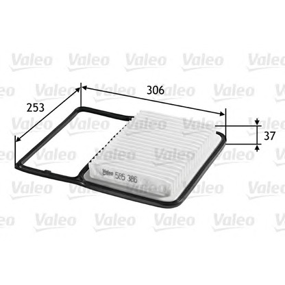 Foto Luftfilter VALEO 585386