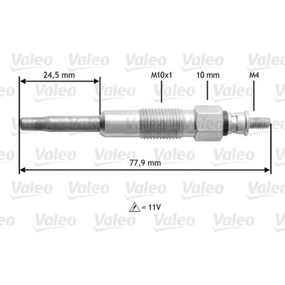 Foto Glühkerze VALEO 345128