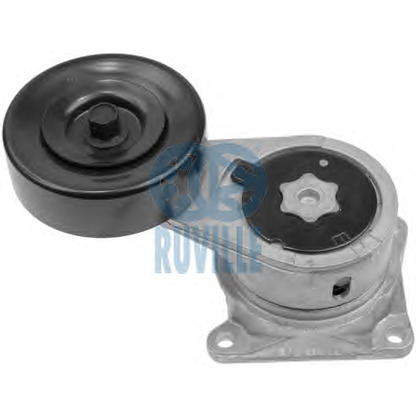 Photo Tensioner Pulley, v-ribbed belt RUVILLE 56958