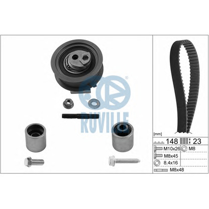 Photo Timing Belt Kit RUVILLE 5577270