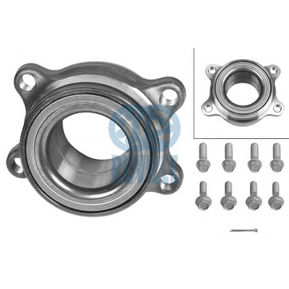 Фото Комплект подшипника ступицы колеса RUVILLE 8963