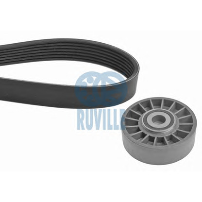 Photo V-Ribbed Belt Set RUVILLE 5510084