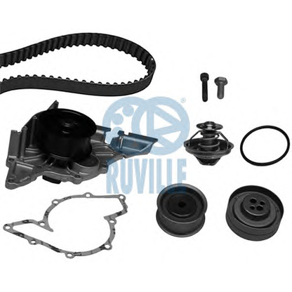 Photo Water Pump & Timing Belt Kit RUVILLE 55419701