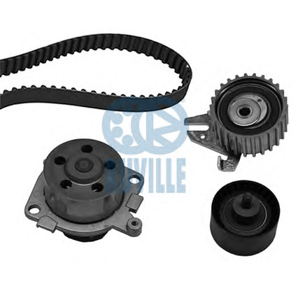 Photo Water Pump & Timing Belt Kit RUVILLE 55850701