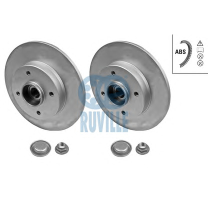 Photo Brake Disc RUVILLE 6643BD