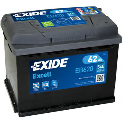 Photo Starter Battery; Starter Battery EXIDE EB620
