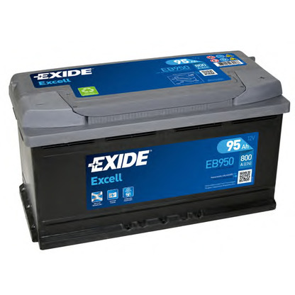 Photo Starter Battery; Starter Battery EXIDE EB950
