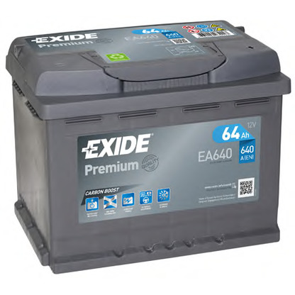 Photo Batterie de démarrage; Batterie de démarrage EXIDE EA640