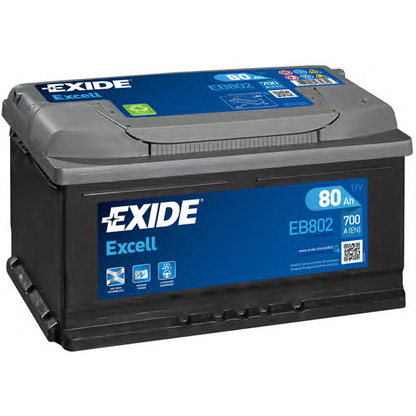Zdjęcie Akumulator; Akumulator EXIDE EB802