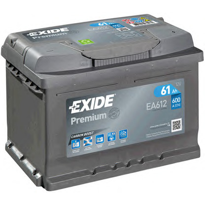 Photo Batterie de démarrage EXIDE EA612
