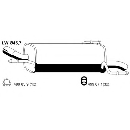 Photo End Silencer ERNST 011198