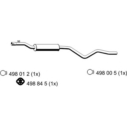 Photo Front Silencer ERNST 119061