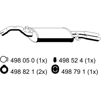 Photo End Silencer ERNST 122269