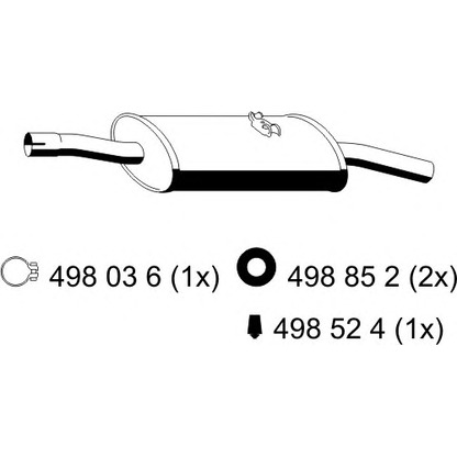 Photo End Silencer ERNST 123037