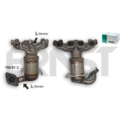 Photo Manifold Catalytic Converter ERNST 750813