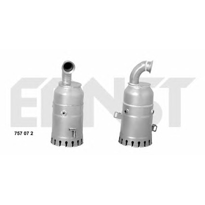 Photo Soot/Particulate Filter, exhaust system ERNST 757072
