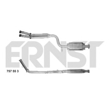 Photo Catalytic Converter; Catalytic Converter ERNST 757553