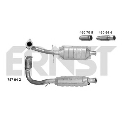 Zdjęcie Katalizator ERNST 757942