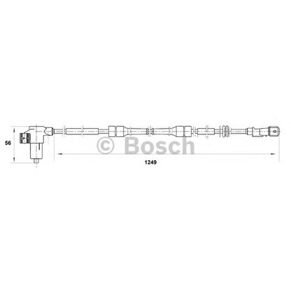 Photo Sensor, wheel speed BOSCH 0265006200