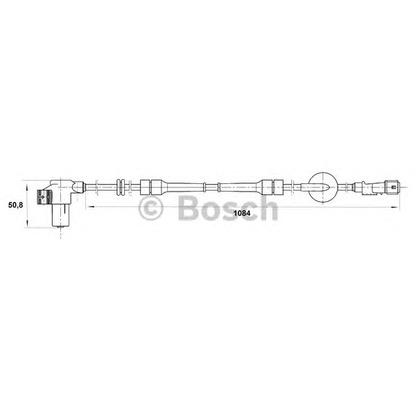 Photo Sensor, wheel speed BOSCH 0265006205