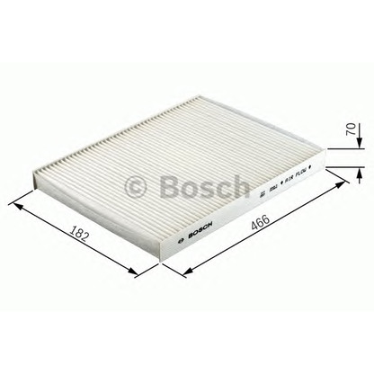 Photo Filter, interior air BOSCH 1987431163