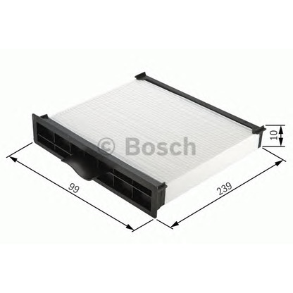 Photo Filter, interior air BOSCH 1987432161