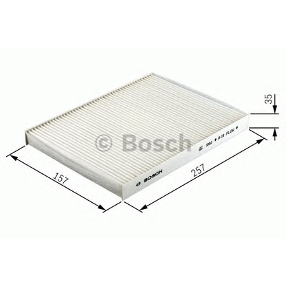 Photo Filter, interior air BOSCH 1987432327