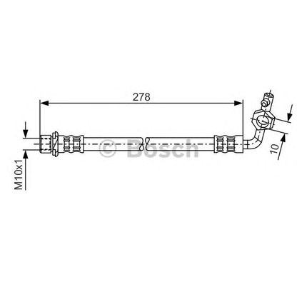 Photo Brake Hose BOSCH 1987476113