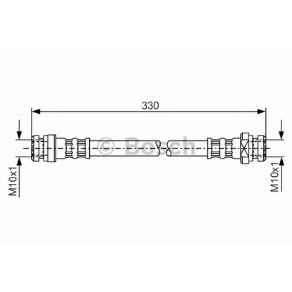 Фото Тормозной шланг BOSCH 1987476190