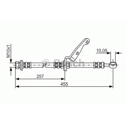 Photo Brake Hose BOSCH 1987476206