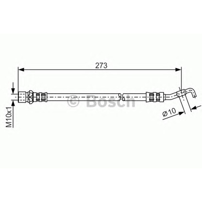 Photo Brake Hose BOSCH 1987476212