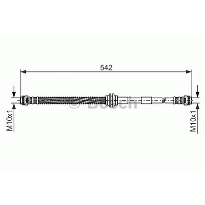 Photo Brake Hose BOSCH 1987476325