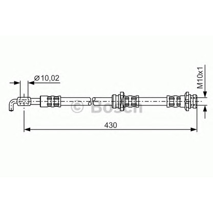 Zdjęcie Przewód hamulcowy elastyczny BOSCH 1987476342