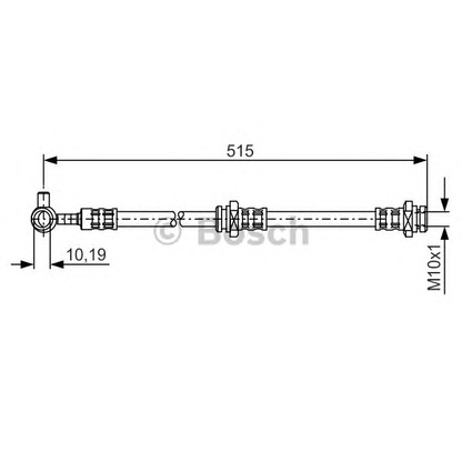 Photo Brake Hose BOSCH 1987476376