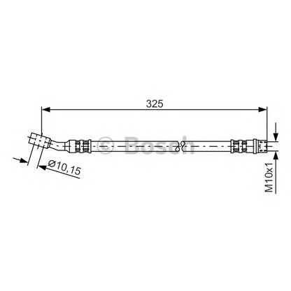 Photo Brake Hose BOSCH 1987476394
