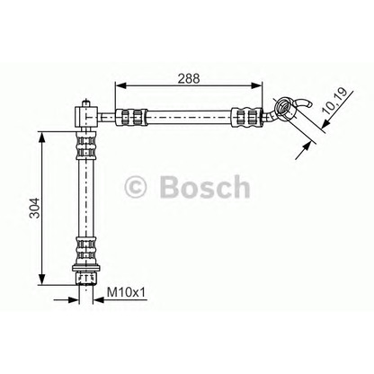 Foto Bremsschlauch BOSCH 1987476452