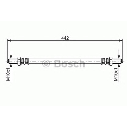 Zdjęcie Przewód hamulcowy elastyczny BOSCH 1987476469