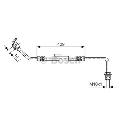 Photo Brake Hose BOSCH 1987476510