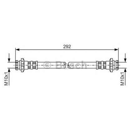 Photo Brake Hose BOSCH 1987476657