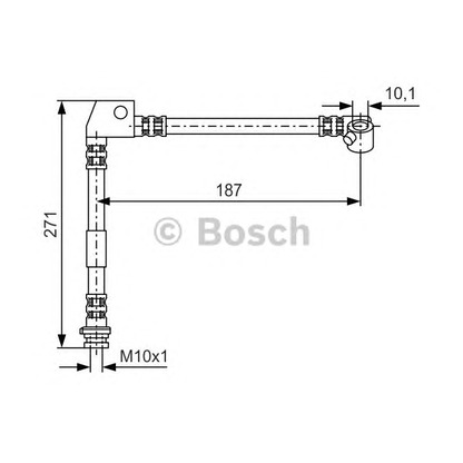 Photo Brake Hose BOSCH 1987476658