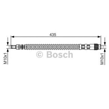 Фото Тормозной шланг BOSCH 1987476669