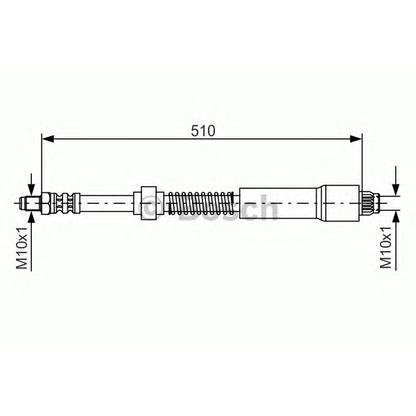 Photo Brake Hose BOSCH 1987476675