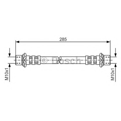 Zdjęcie Przewód hamulcowy elastyczny BOSCH 1987476725