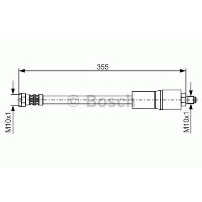 Photo Brake Hose BOSCH 1987476751